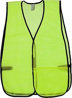OccuNomix General Purpose Safety Vest, Lime, Regular