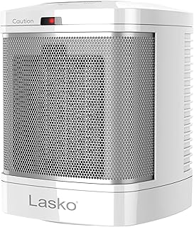 Lasko Electric Ceramic Space Heater for Bathroom - 8” - CD08200 - White
