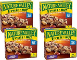Nature Valley Chewy Fruit and Nut Granola Bars, Trail Mix, 6 Bars, 7.4 OZ (Pack of 4)