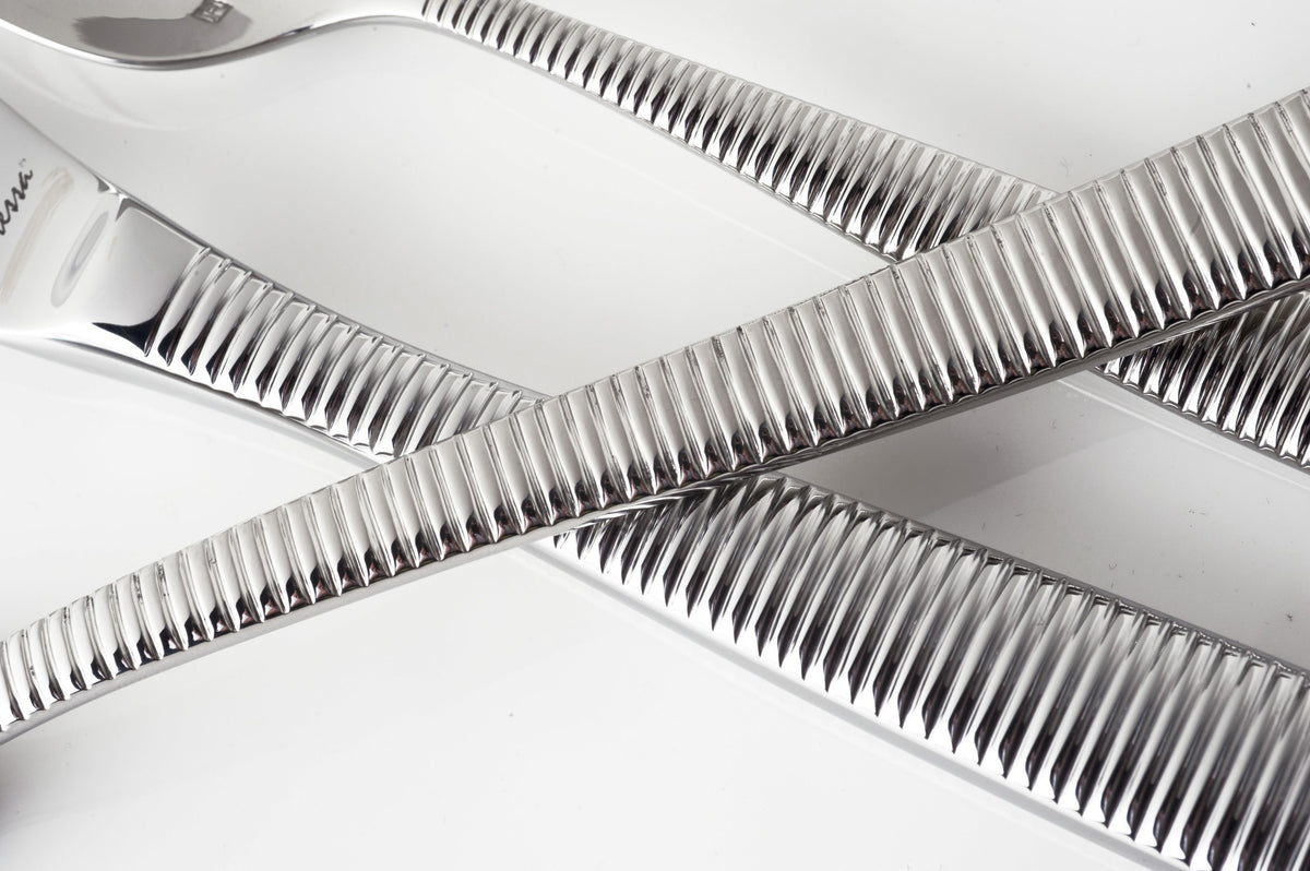 Ringo 18/10 Stainless Steel Flatware Table Fork by Fortessa – Full Size, Stainless Steel, Silver, Model 1.5.103.00.002