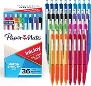 Paper Mate InkJoy 300RT Retractable Ballpoint Pens, Medium Point, Assorted, 36 Count (Pack of 6)