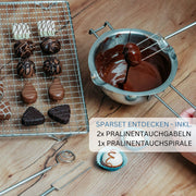 Chocolate-Making Set by Westmark – A, Stainless Steel, Pack of 4, Model 31472260