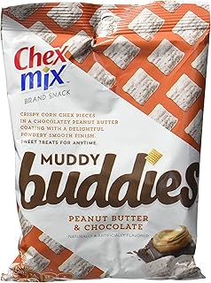 Chex Mix Muddy Buddies 4.25 oz Cookies N Cream 7 ct, 4.25 Ounce (Pack of 7)