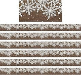 Teacher Created Resources Home Sweet Classroom Winter Straight Border Trim, 35 Feet Per Pack, 6 Packs