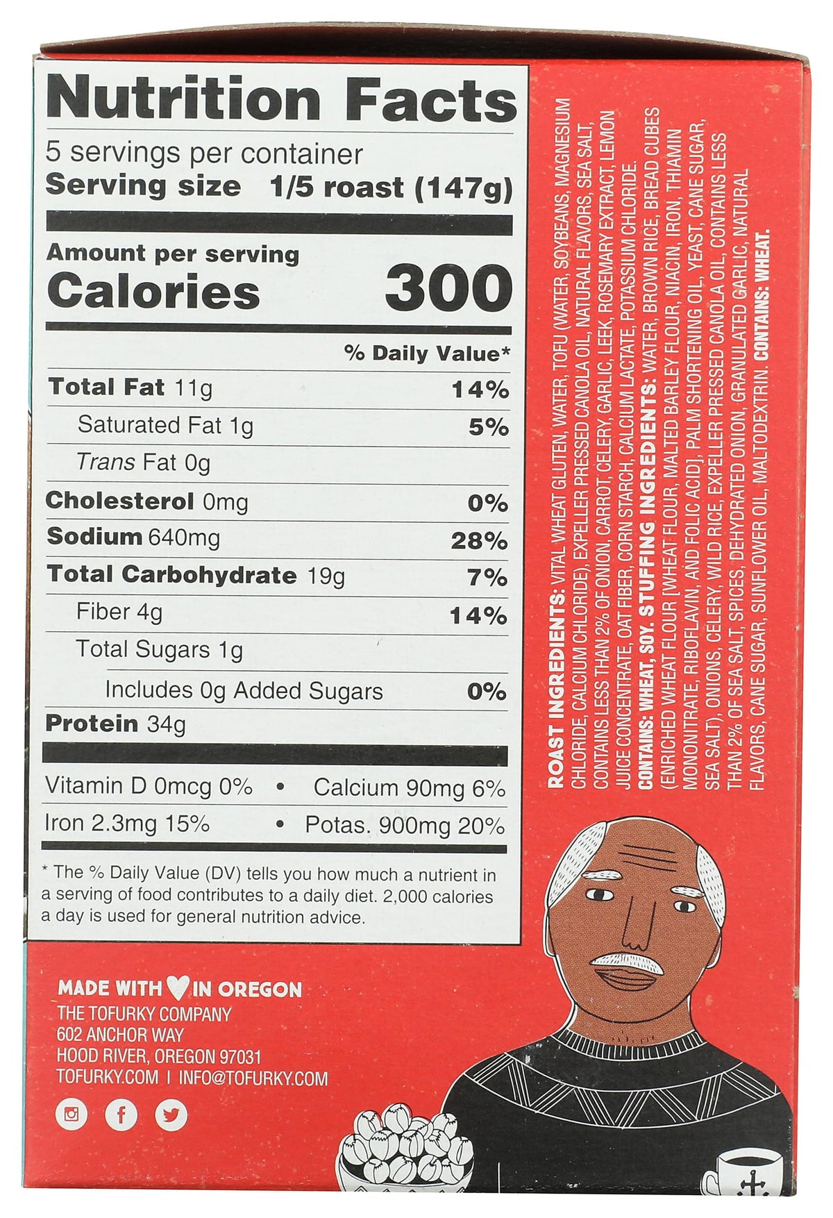 Roast Vegetarian, 26 OZ by Tofurky – 1.62 Pound (Pack of 1), No Color, Model 0025583074613