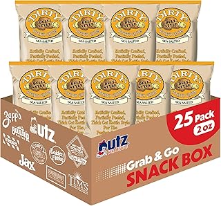 Dirty Potato Chips Dirty Sea Salted Potato Chips, 2 Ounce - 25 per case.