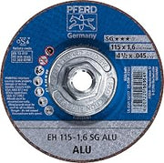 PFERD 4-1/2" x .045" Cut-Off Wheel, 5/8-11 Thread A 46 N SG ALU - Type 27