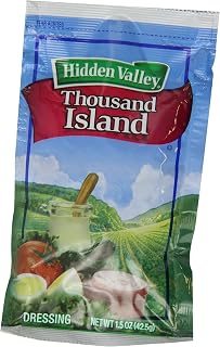 Hidden Valley Thousand Island Dressing, 1.5-Ounce Portion Packs (Pack of 84)