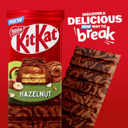 Nestle Hazelnut Sharing Block 99g by Kit Kat – 72mm x 11mm x 152mm, brown, Model 3800020492833
