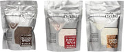 Rokz Winter Cocktail Sugars - drink rimmers in Peppermint, Chocolate & Caramel Vanilla, 3 pk
