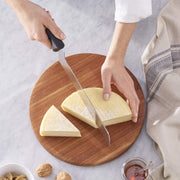 World Cuisine 10" Offset Cheese Knife with Forged Blade by PADERNO – Stainless-Steel, Silver, Model 18203-26