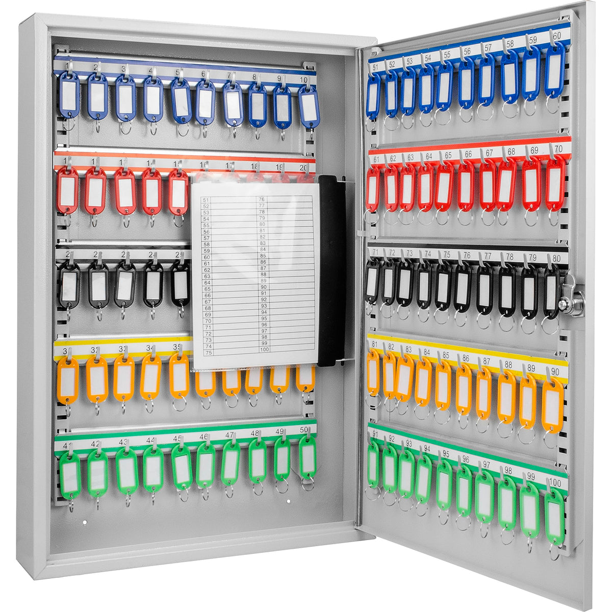 Barska Grey / 100 Keys / 100 Position Key Cabinets