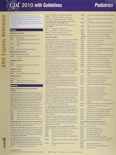 CPT 2010 with Guidelines Pediatrics: AMA Express Reference