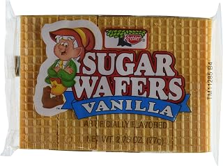 Keebler Sugar Wafer Vanilla, 2.75-Ounce Packages (Pack of 12)