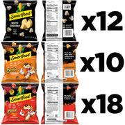 Smartfood White Cheddar & Flamin' Hot / 0.5 Ounce (Pack of 40) / 1 Popped