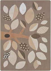 Joy Carpets Shady Grove 5'4" x 7'8" Area Rug in Color Neutral