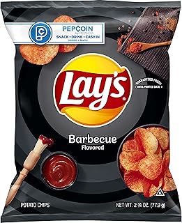 Lay's Potato Chips, Barbecue Flavor, 2.75oz Bag (Packaging May Vary)