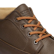 Men's Premium MID LACE UP WATERPROOF CHUKKA BOOT by Timberland – 10.5, Leather, Rubber, Dark Brown Fig With Olive