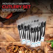Stock Your Home Black / 1000 Pack / Casual Spoons
