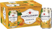 San Pellegrino Sanpellegrino, Orange Italian Sparkling Drinks, 11.15 Fl Oz Cans, 6 Pack