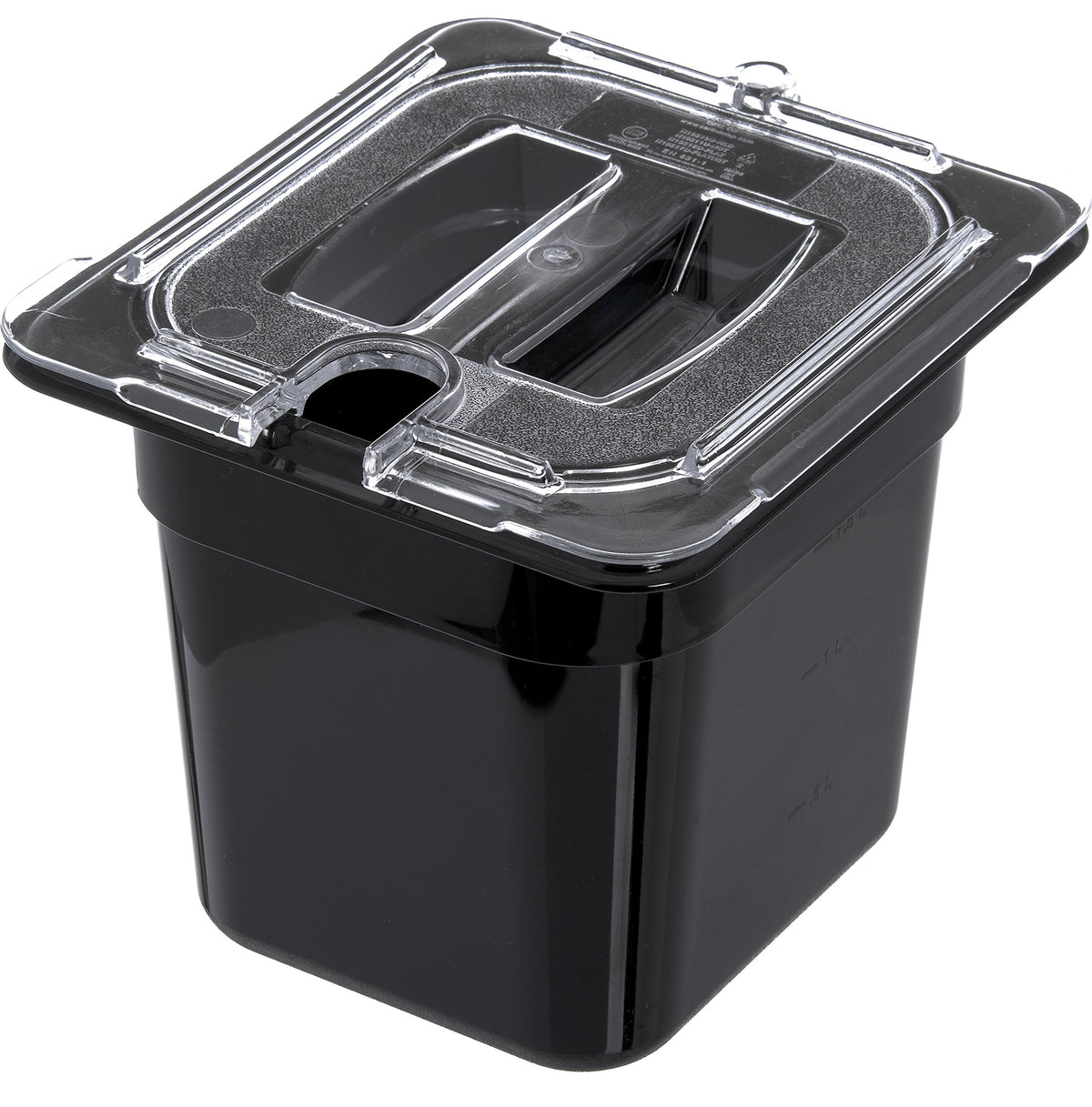 Carlisle FoodService Products Black / 6 Inches / Pack of 6 Storage & Transport