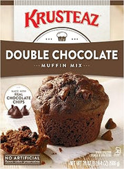 Krusteaz Double Chocolate Muffin Mix, 20-Ounces