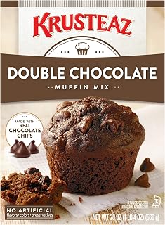 Krusteaz Double Chocolate Muffin Mix, 20-Ounces