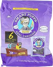 Pirate Brands Smart Puffs Baked Cheese Puffs, No Artificial Colors, Flavors or Preservatives, Kosher, Gluten Free, 6 Count, 6.75 Ounce (Pack of 12)