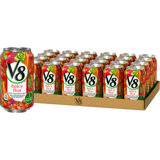 Spicy Hot 100% Vegetable Juice by V8 – 11.5 Ounce