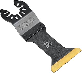 DEWALT Multi-Tool DT20733B-QZ Titanium Saw Blade 55 x 44 mm Pack of 100 Black