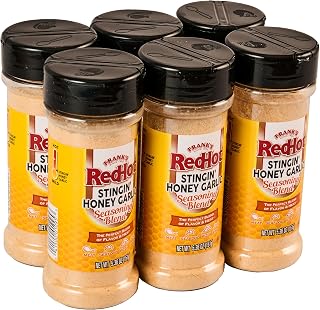 Frank's RedHot Stingin' Honey Garlic Seasoning Blend (Gluten Free), 5.36 oz (Pack of 6)