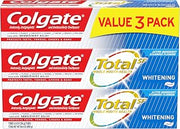 Colgate Total Whitening Toothpaste - 4.8 ounce (3 Pack)