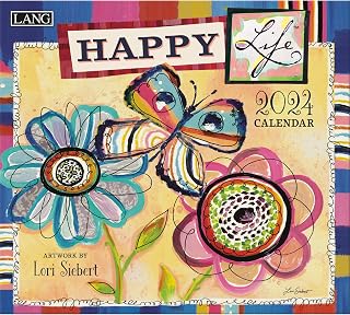 LANG Happy Life 2024 Wall Calendar (24991001982)