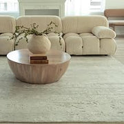Oriental Weavers Formations Hand-Made Area Rug - 70006-10' x 14' - in Grey/Ivory - Modern Style, Hand-Made Viscose Rugs, Family, Dining, Living Room Rug