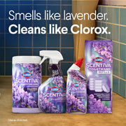 Clorox Lavender and Jasmine / 10 Count (Pack of 1) / light blue Toilet Cleaners