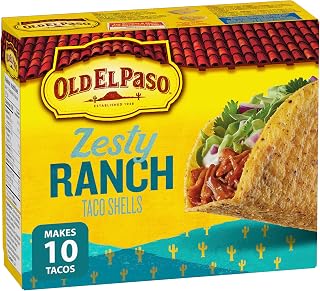 Old El Paso Ranch Blasted, Stand n' Stuff Taco Shells, 153g/5.4oz., {Imported from Canada}