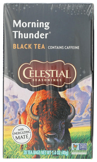 Morning Thunder Tea by Celestial Seasonings – 20 Count (Pack of 1), No Color, Model BHC-052