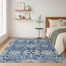 Addison Rugs Chantille ACN2617 Navy 8' x 10' Indoor/Outdoor, Machine Washable, Easy Clean, Non Shedding, Bedroom, Living Room, Dining Room, Kitchen, Patio Rug