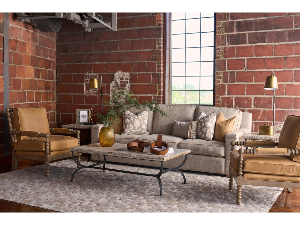 Liam Sofa in Beige by Universal Furniture – Wood, Beige, Model U435501-1769-1