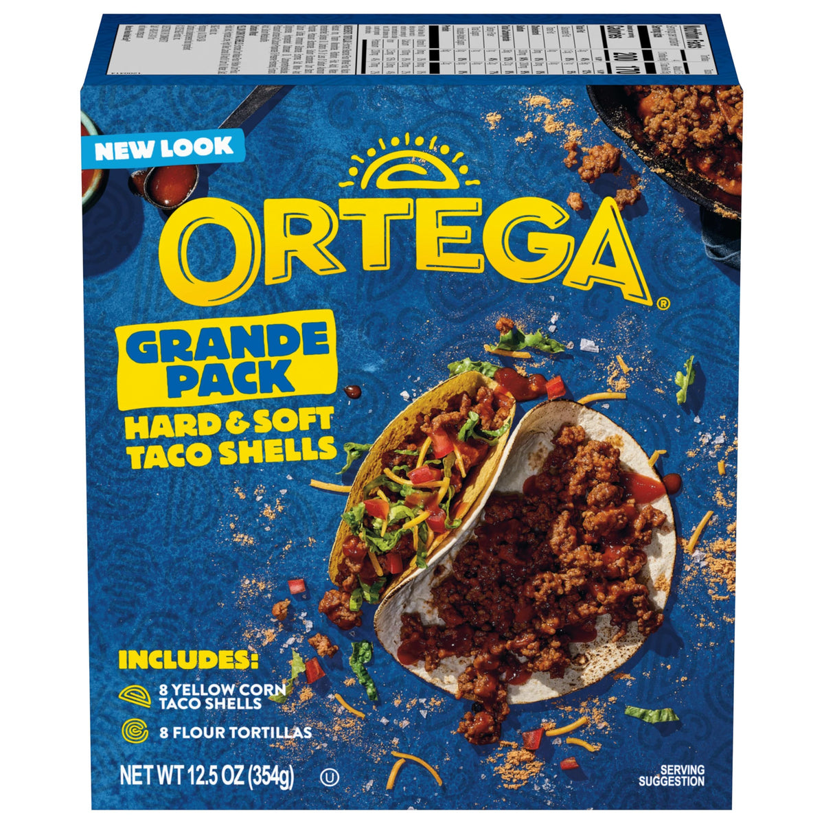 Ortega Hard & Soft / 16 Count / 1 Tortilla