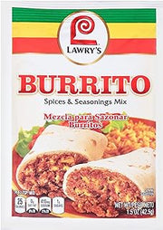 Lawry's Burrito Seasoning Mix, 1.5 oz