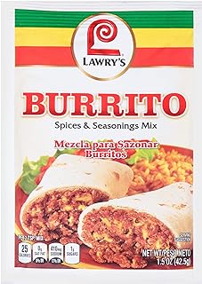 Lawry's Burrito Seasoning Mix, 1.5 oz