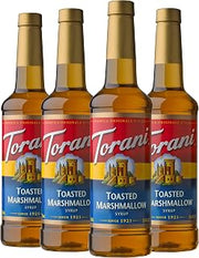 Torani Toasted Marshmallow Flavored Drink Syrup, 25.4 fl oz, 4 Pack