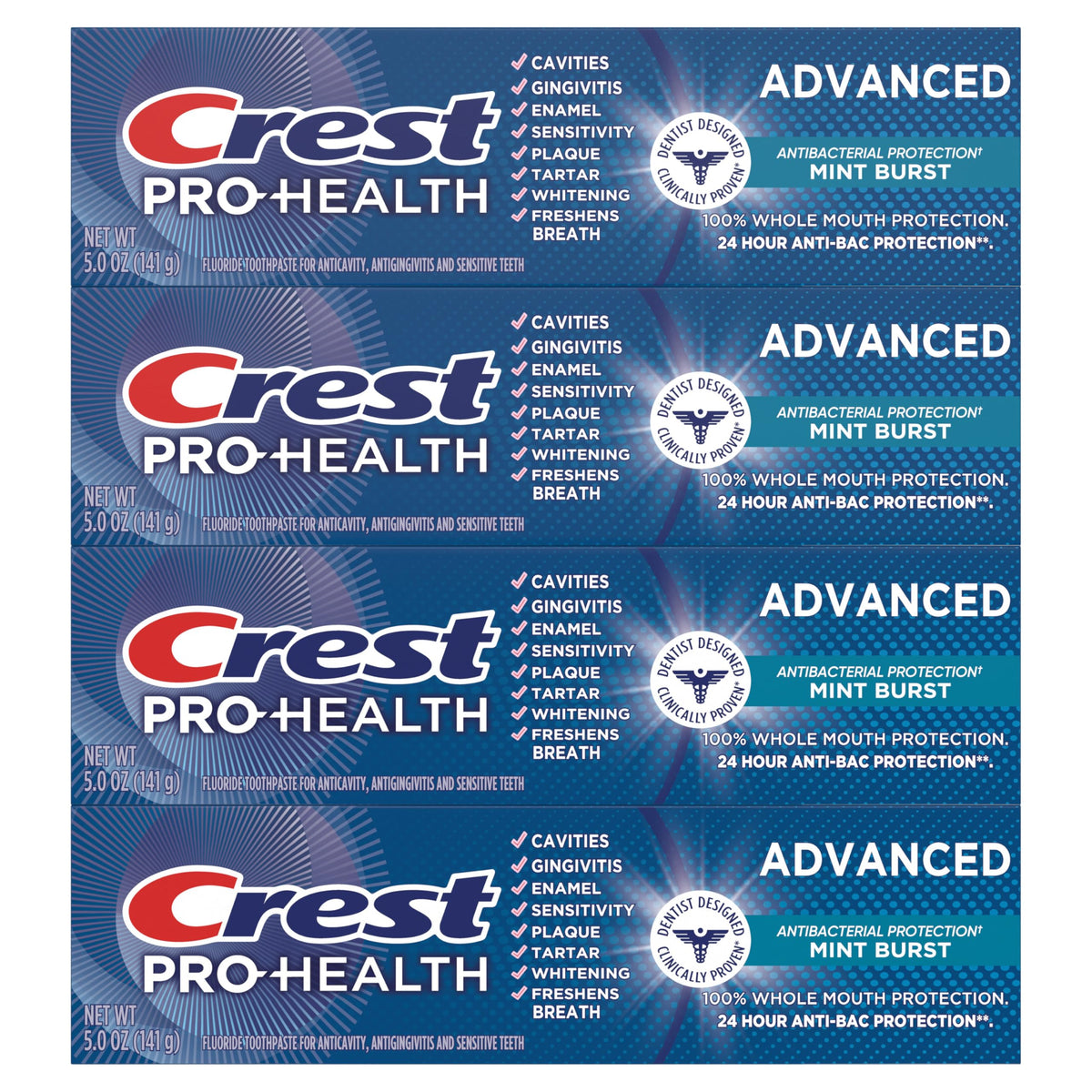 Crest 5 Ounce (Pack of 24) / Pro-Health Advanced / 6 Toothpaste