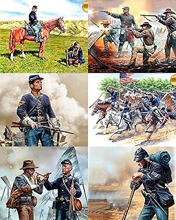 Masterbox Bundle LOT of American Civil WAR Series 6 Plastic Kits 1/35