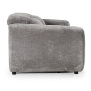 Brevig - Modern Grey Fabric Sofa w/ 2 Recliners by Limari Home – Fabric, Grey, Model LIM-83352
