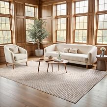 Oriental Weavers Oliver OLV07-9'10" x 12'10" Area Rug - in Beige/Tan - Industrial, Modern, Living Room, Family Room, Dining Room, Bed Room Area Rug