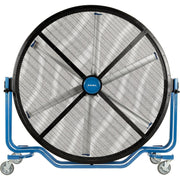 8' Large Mobile Industrial Cooling Fan by Global Industrial – Aluminum Alloy, Black/Blue, Model PMF-800G