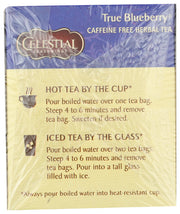 Celestial Seasonings True Blueberry / 20 Count (Pack of 1) / No Color Herbal