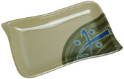 Japanese Rectangular Plate Wave Shape by Yanco – Medium, Melamine, Pack of 48, Model JP-1609